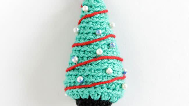 crochet christmas ornaments tree