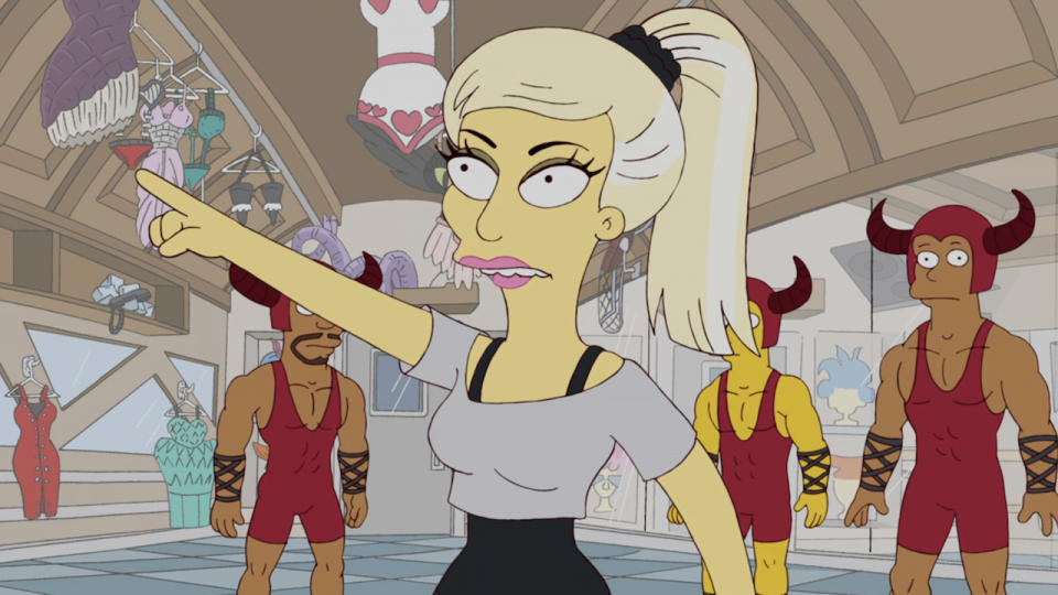 Lady Gaga on The Simpsons