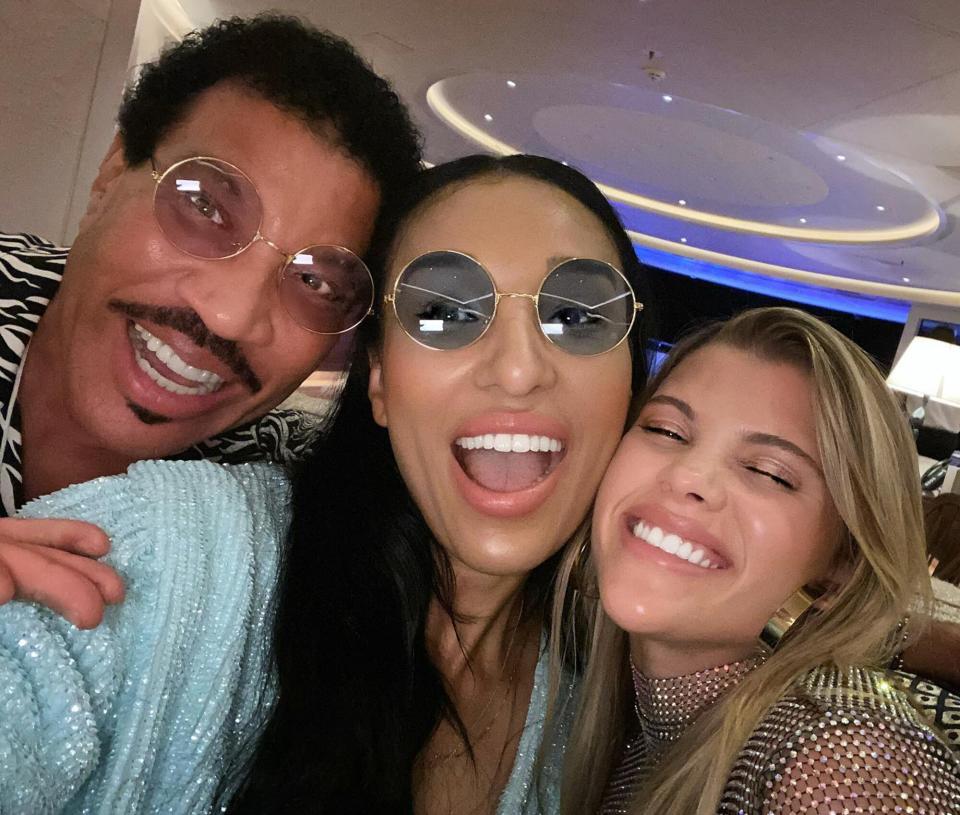 Lisa Paragi and Lionel Richie