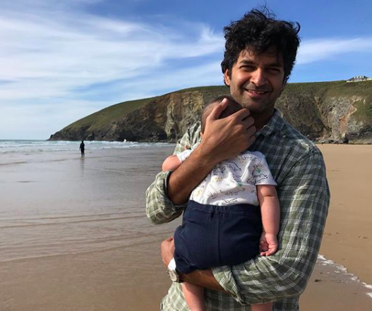 Purab Kohli and Lucy Payton