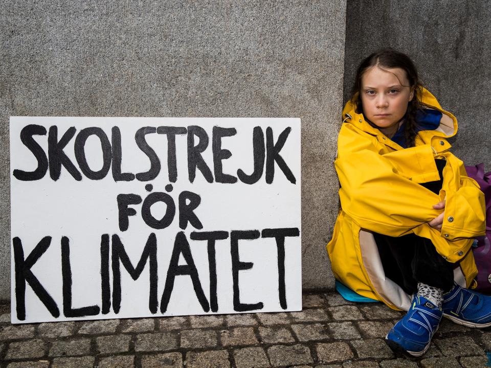 greta thunberg climate strike