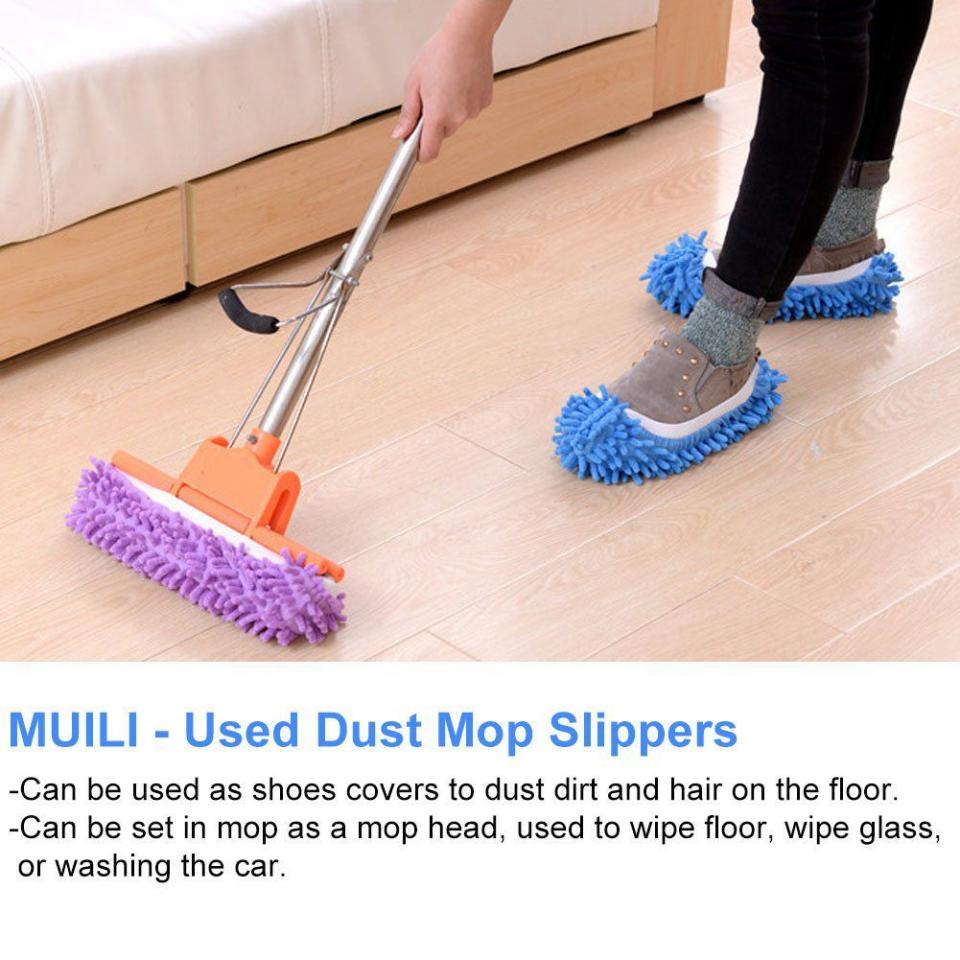 Dust Mop Slipper Shoes