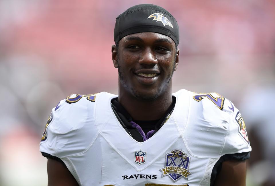 <p>Cause of death: Baltimore Ravens cornerback Tray Walker died after suffering critical injuries following a motorcycle crash. </p>