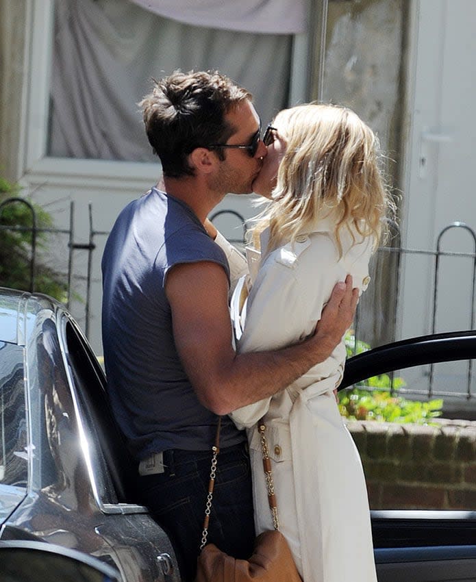 Jude Law y Sienna Miller