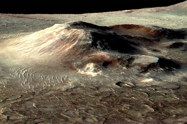 "The best explanation we have for these observations so far is flow of briny water, although this study does not prove that," said Alfred McEwen of the University of Arizona's Lunar and Planetary Laboratory.