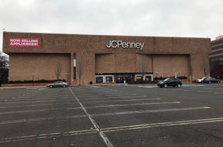 A JCPenney store is pictured at a mall in Langhorne