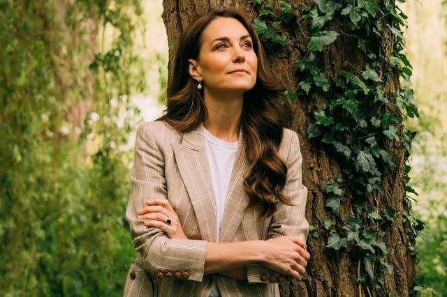 <p>Matt Porteous</p> Kate Middleton posed in Windsor for a photo taken by Matt Porteous, marking the first new image of her since she shared her cancer diagnosis.