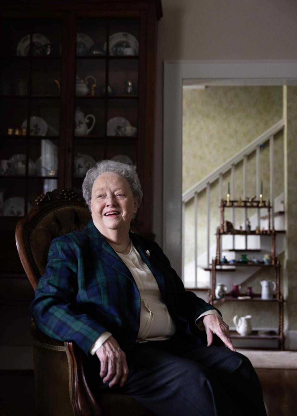 Sarah McAulay, 83, has been mayor of Huntersville and served as a town commissioner for seven terms.