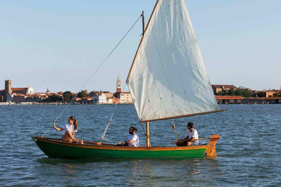 <p>Camilla Glorioso</p> Sailing with Venice on Board.  