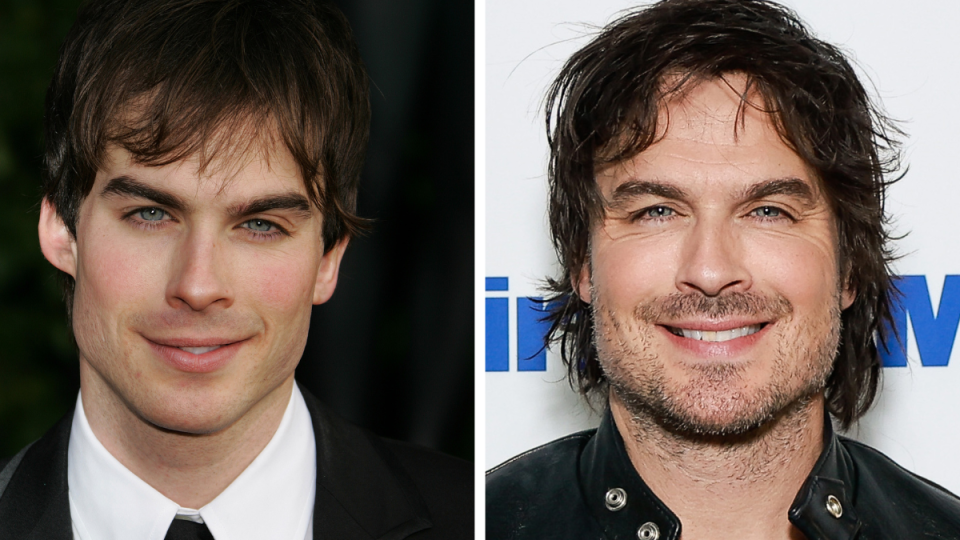 Ian Somerhalder Left: 2006; Right: 2023