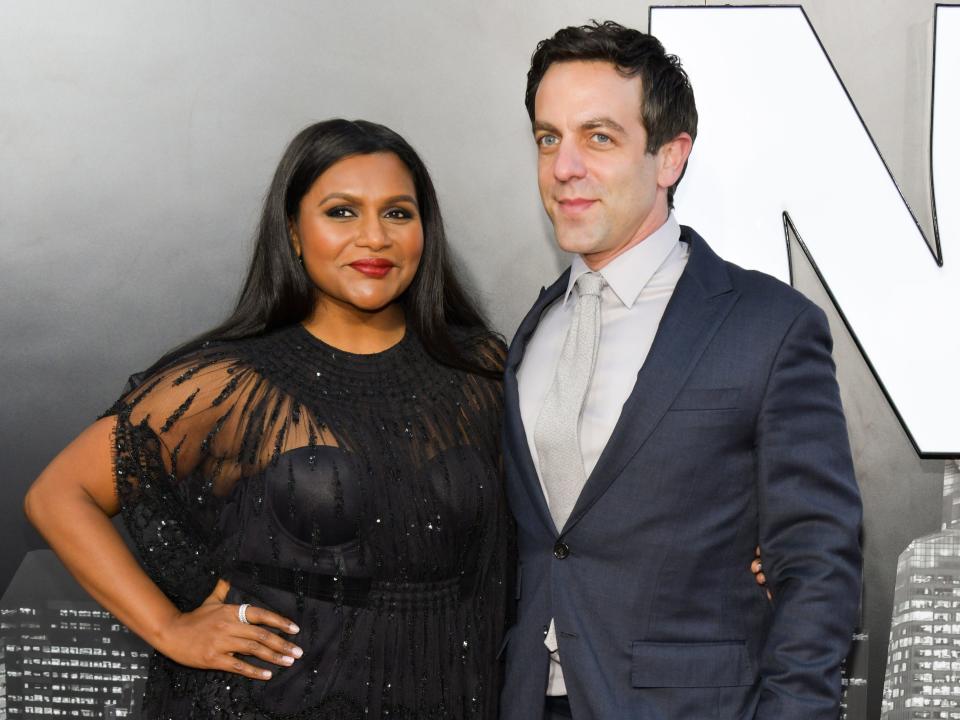 BJ Novak Mindy Kaling