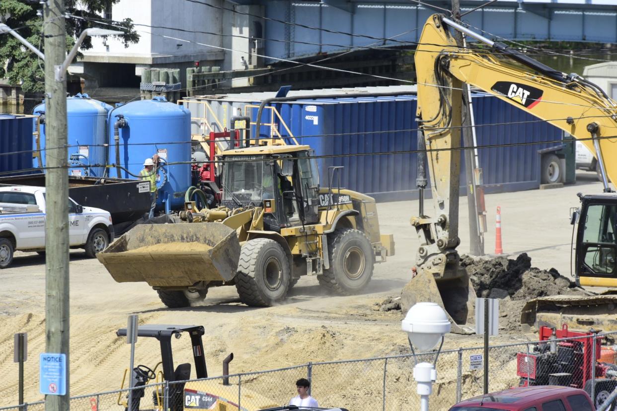 DTE Energy is spearheading reconstruction of the West Quay parking lot in downtown Port Huron to excavate the soil beneath and clean up legacy contaminates they inherited from an old gas and electric company.