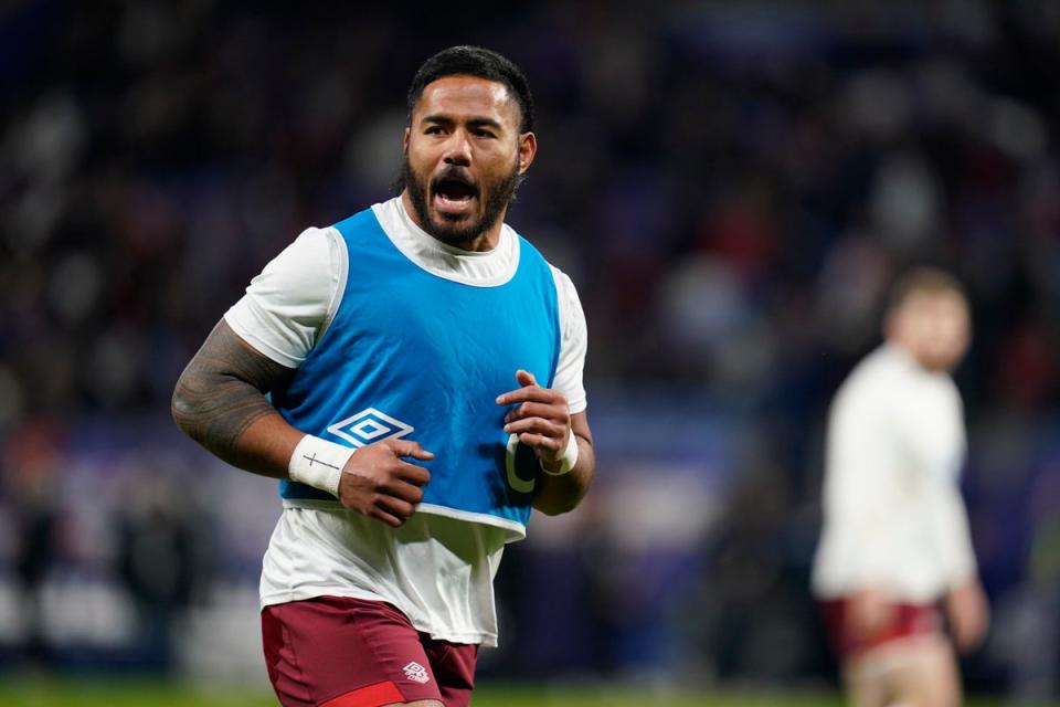 Manu Tuilagi may have played his final game for England (Andrew Matthews/PA Wire)