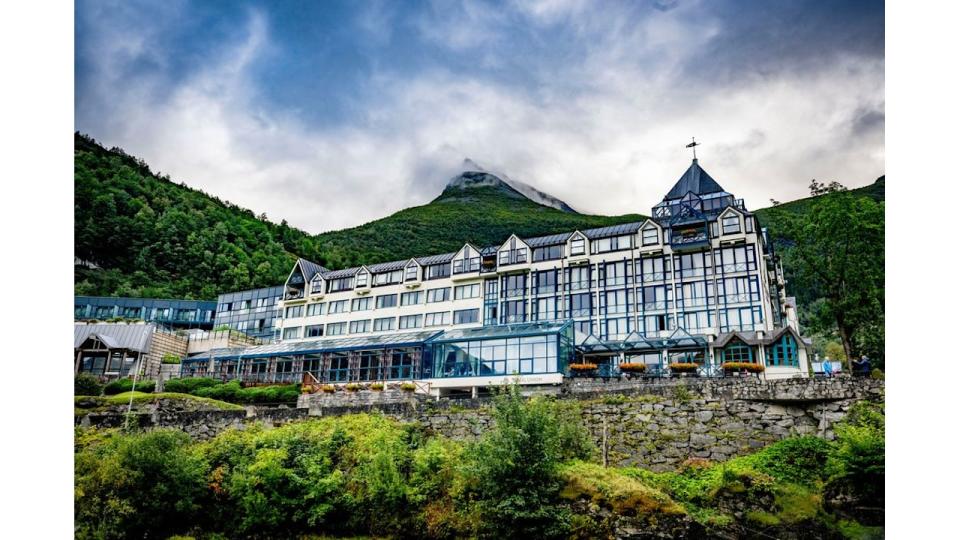 Hotel Union in Geiranger, Norway