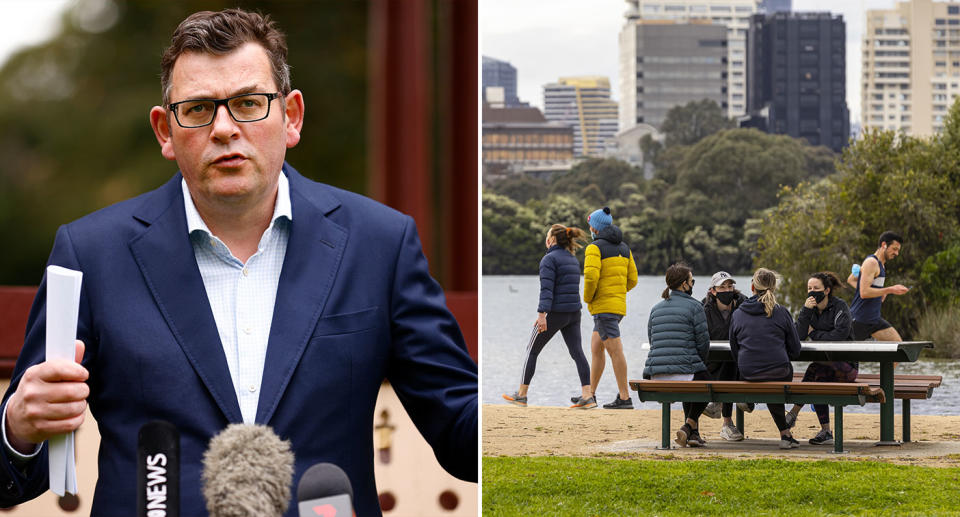 Victoria Premier Daniel Andrews. Source: AAP