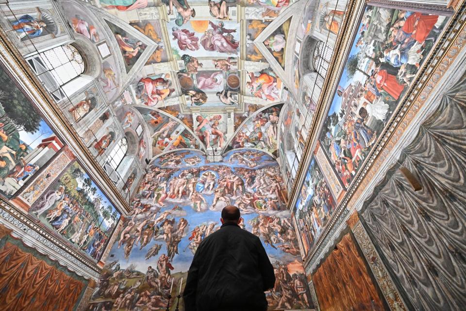 the Sistine Chapel