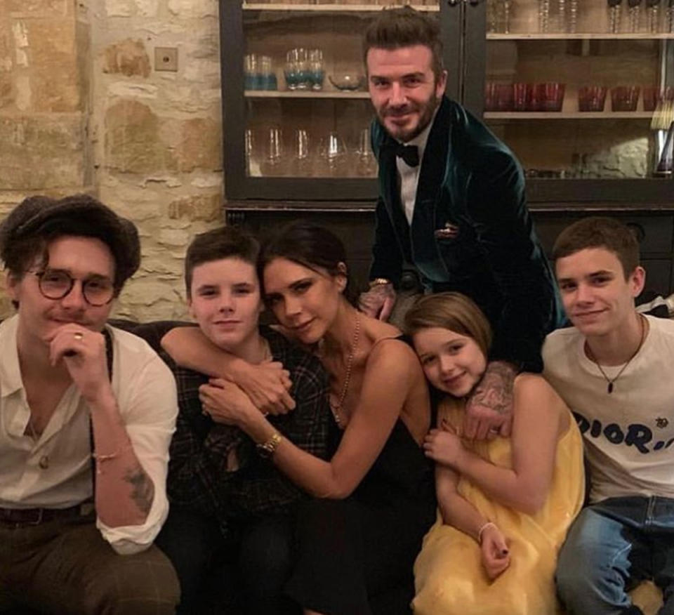 VICTORIA BECKHAM UND FAMILIE