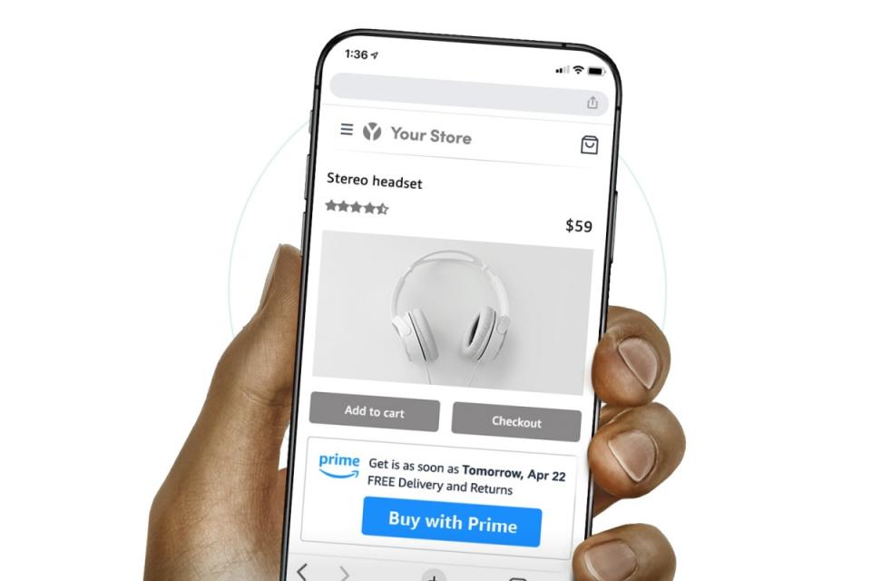 亞馬遜提出「Buy with Prime」服務，協助第三方賣家更快將商品賣出