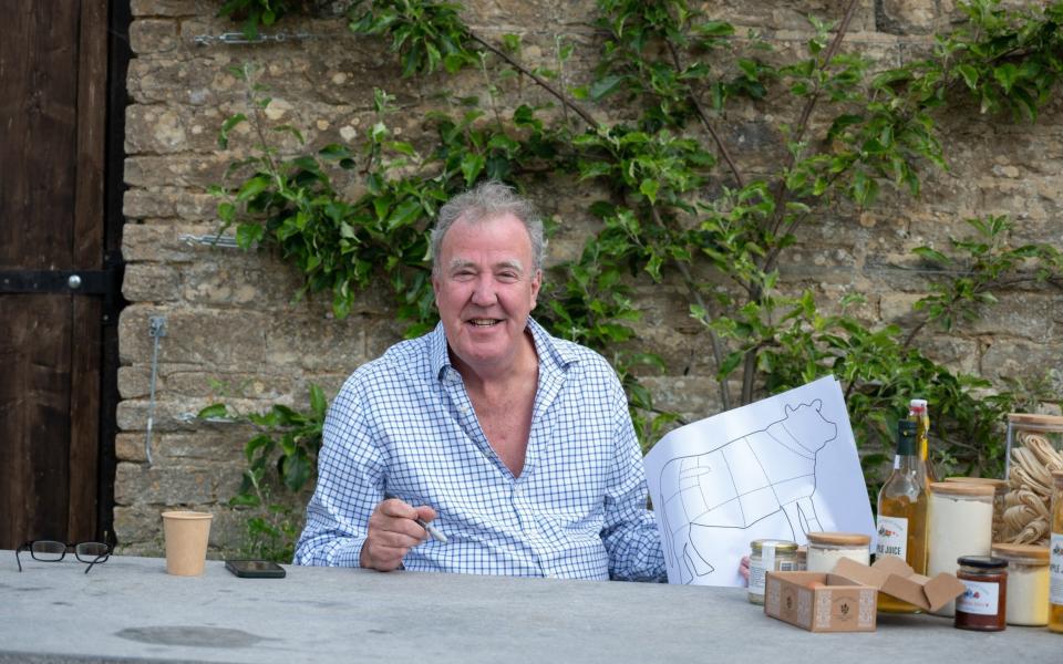 Jeremy Clarkson sets his sights on opening a restaurant on the site of his Cotswolds farm - Ellis O'Brien/Amazon Prime Video