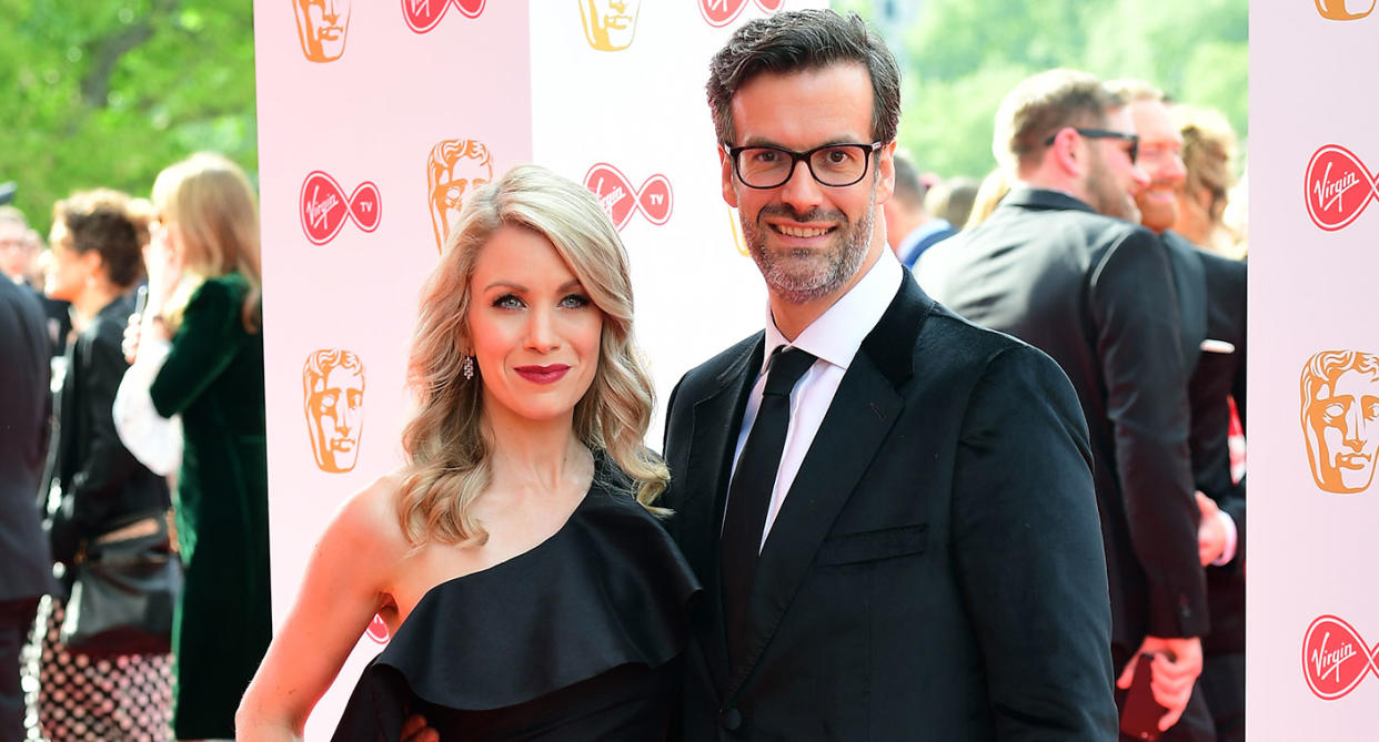 Rachel Parris and Marcus Brigstocke attending the British Academy Television Awards, 2018. (PA Images via Getty Images)
