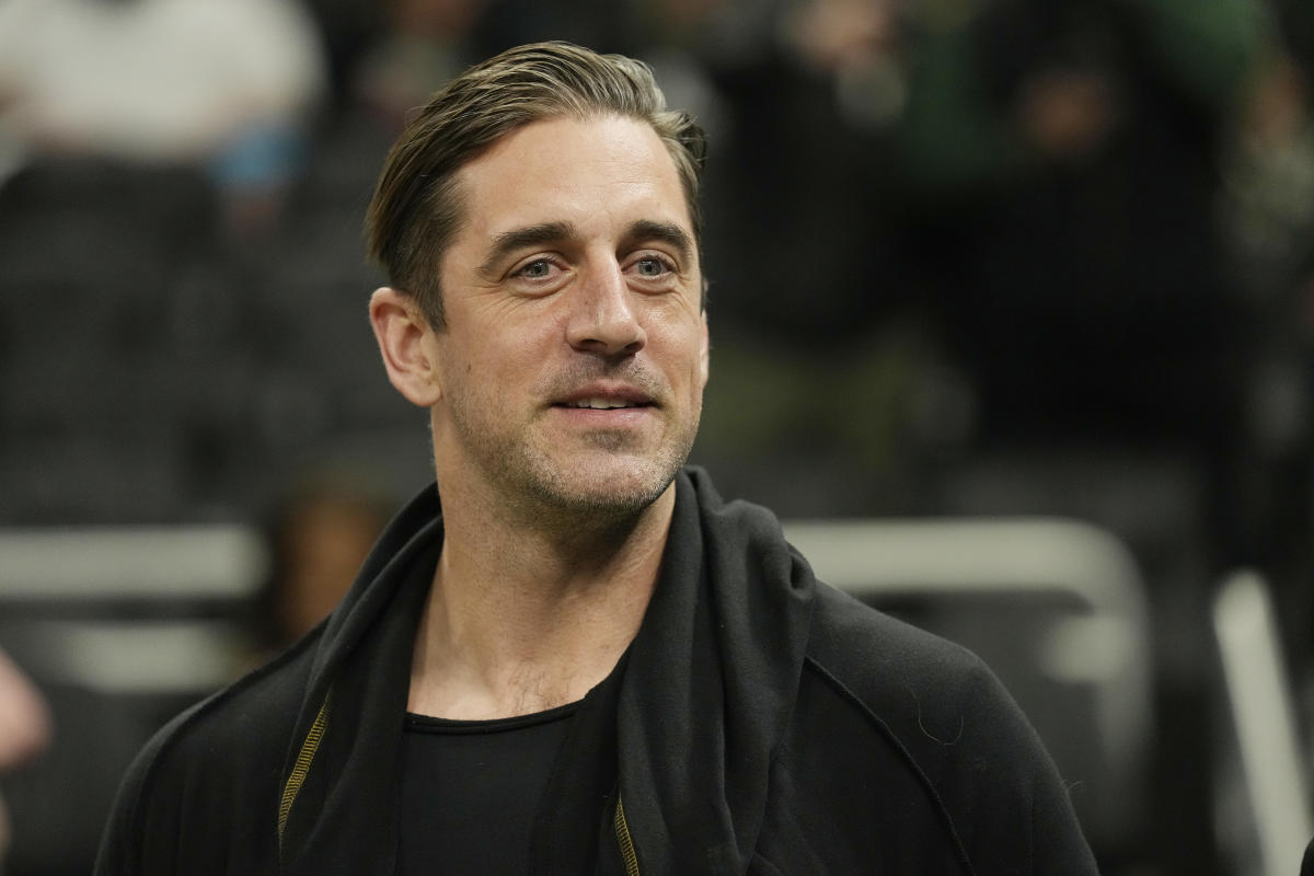 Aaron Rodgers joins Miles Teller at Taylor Swift’ ‘Eras Tour’ concert: ‘Taylor Time’