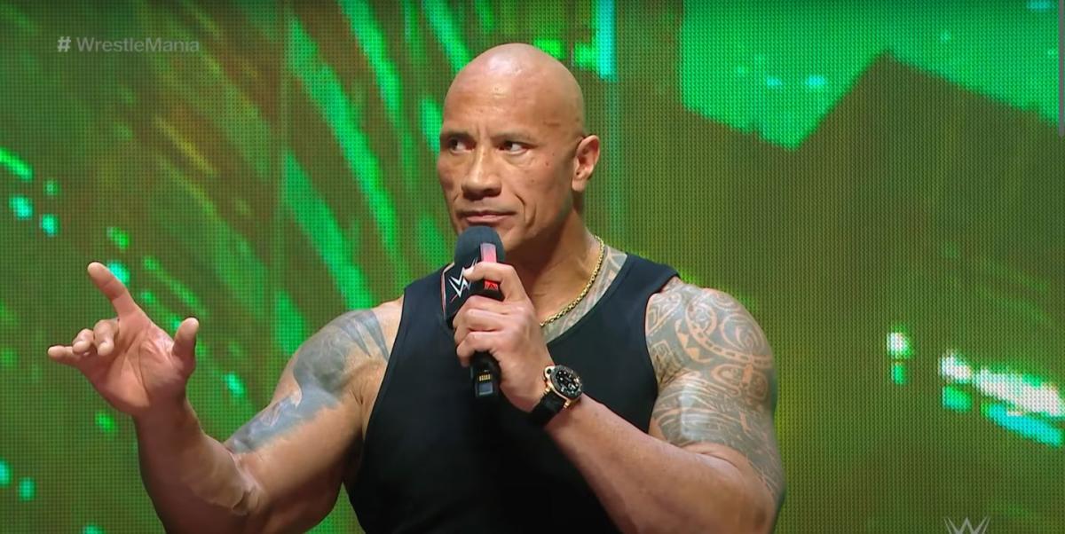 WWE WrestleMania Kickoff descends into chaos for Dwayne Johnson