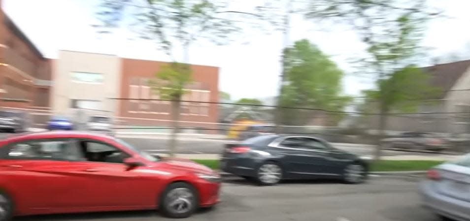 The car seen driving recklessly in the 2022 YouTube video "Kia Boys Documentary (A Story of Teenage Car Theft)."