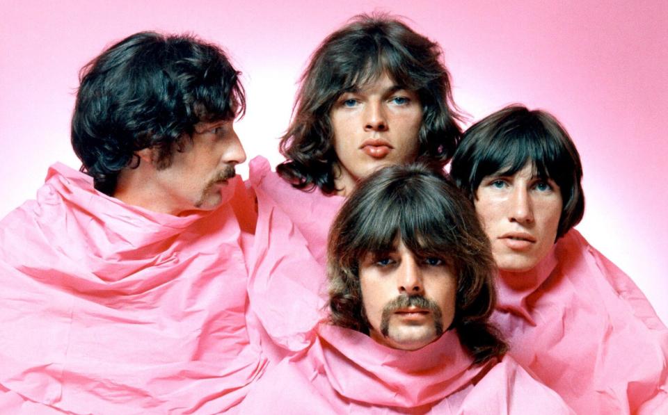 Pink Floyd (Nick Mason, Dave Gilmour, Rick Wright and Roger Waters) in 1968 - Getty