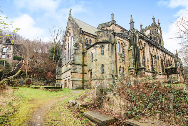 Huge gothic church for sale at just £150,000