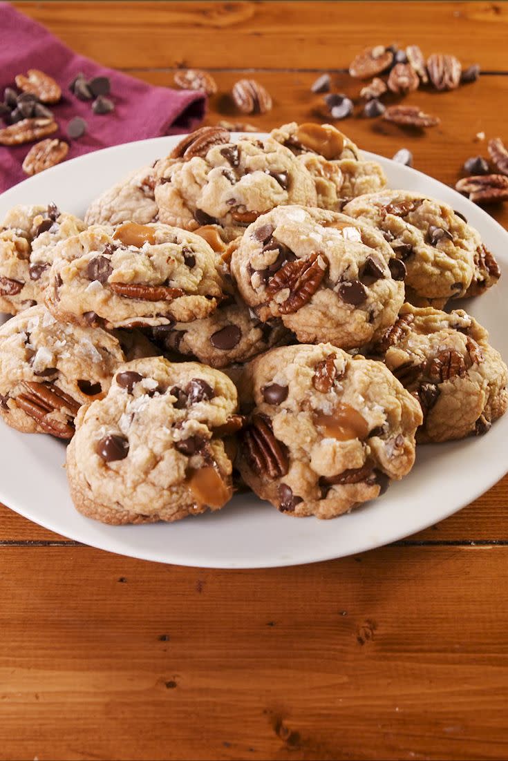 Pecan Pie Chocolate Chip Cookies