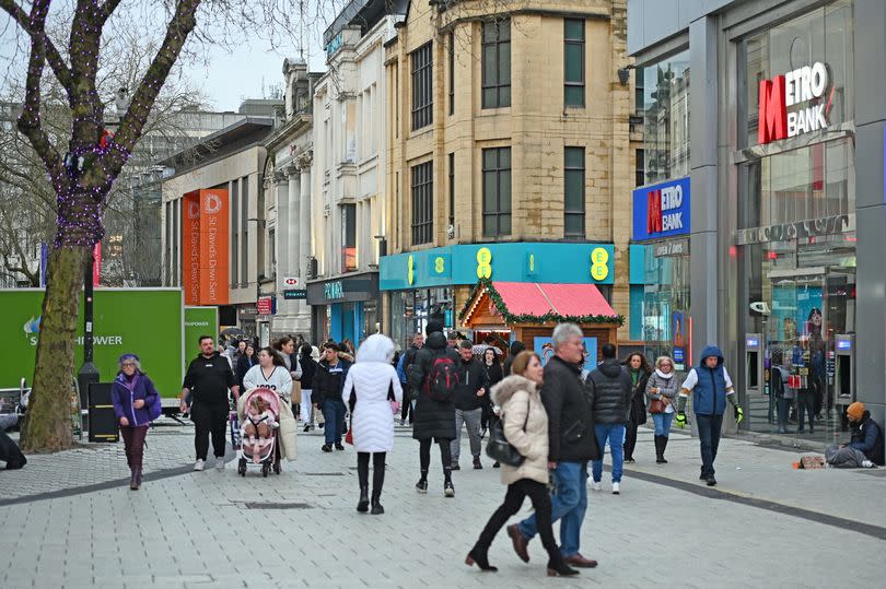 Welsh retail footfall declined in April. -Credit:Richard Swingler Photography