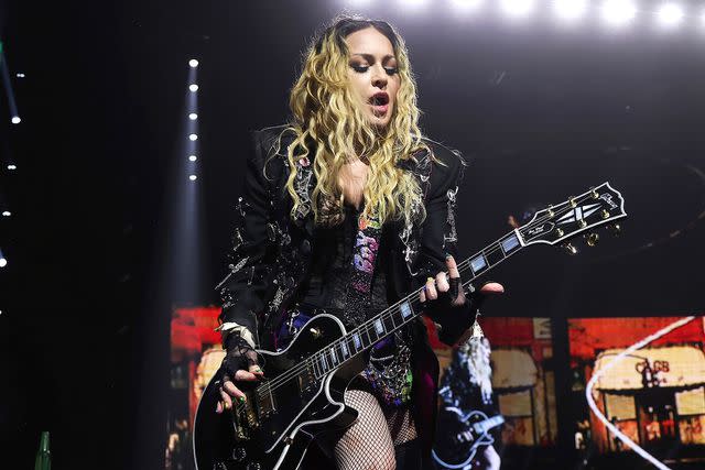 Madonna on May 04, 2024 in Rio de Janeiro, Brazil.