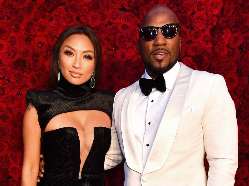 <p>Paras Griffin/Getty</p> Jeannie Mai Jenkins and Jeezy at the Tyler Perry Studios grand opening gala in 2019