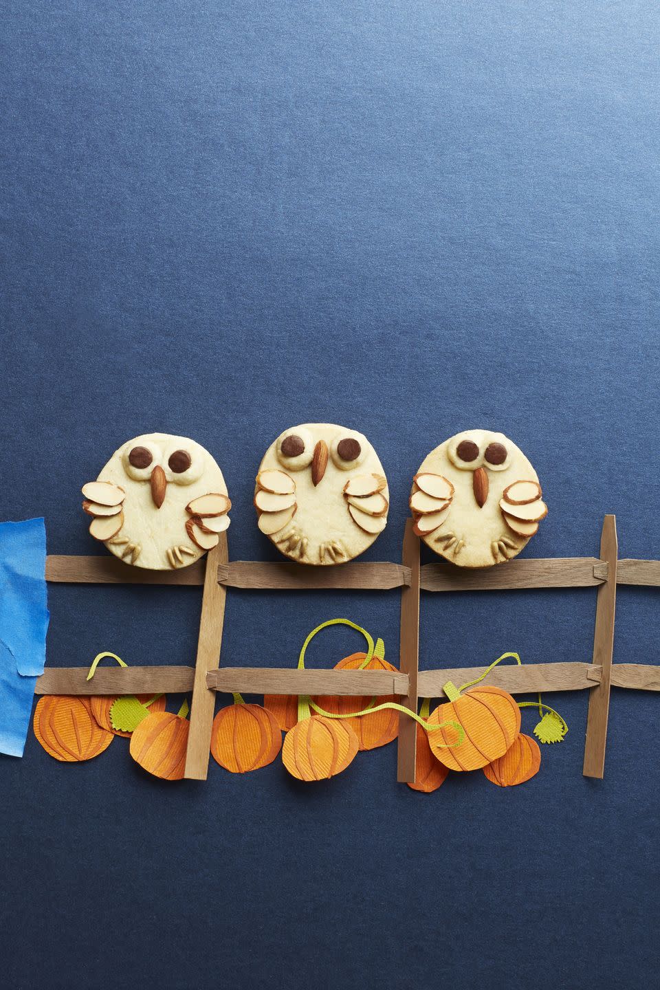 Almond Shortbread Owls