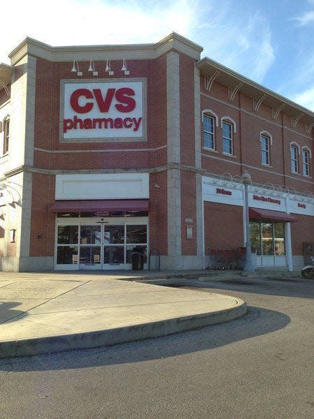 The CVS pharmacy at 1000 N. College Ave.