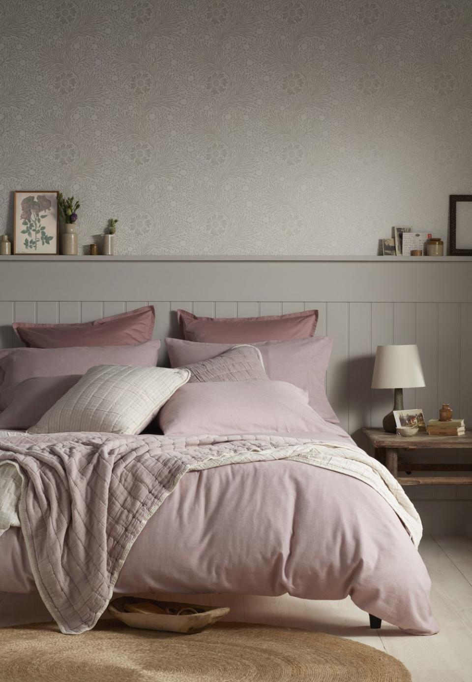 grey bedroom ideas grey and blush