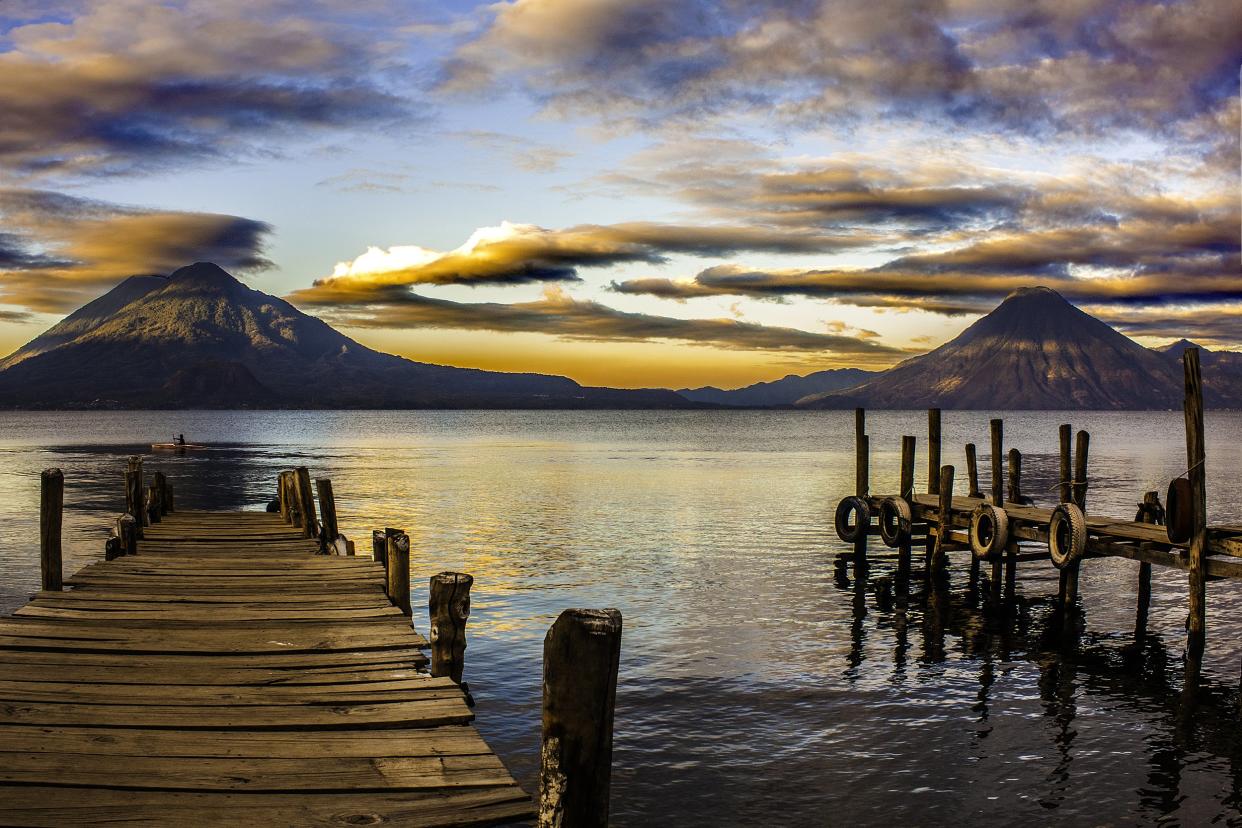 Lake Atitlán in Guatemala