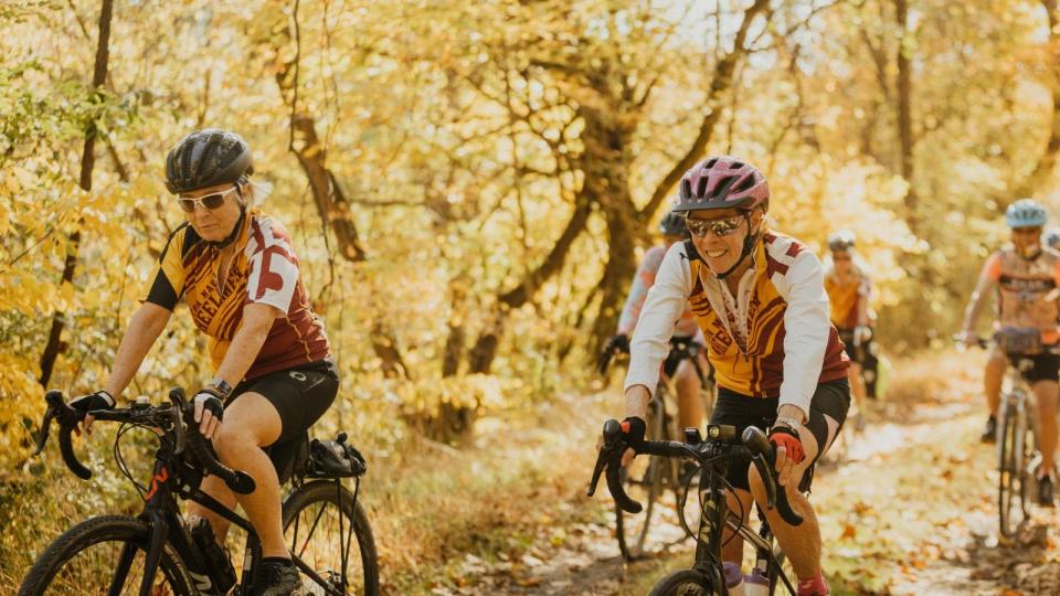 The 184.5-mile C&O Canal offers great cycling year-round, but especially in fall.