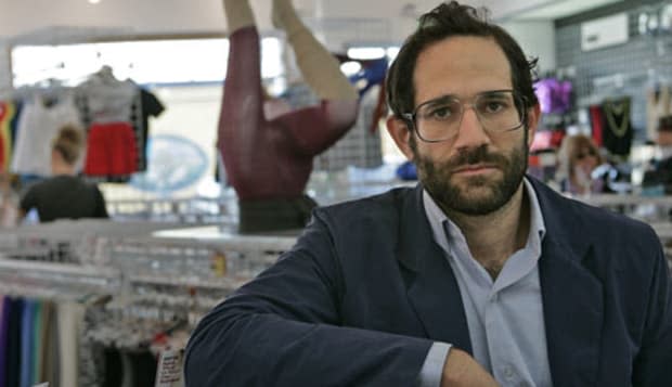 Dov Charney at American Apparel store