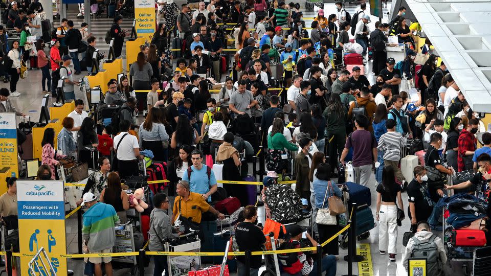 Airports have become more automated in recent years, with some experts suggesting this "depersonalization" could be a factor in air rage incidents. - Jam Sta Rosa/AFP/Getty Images