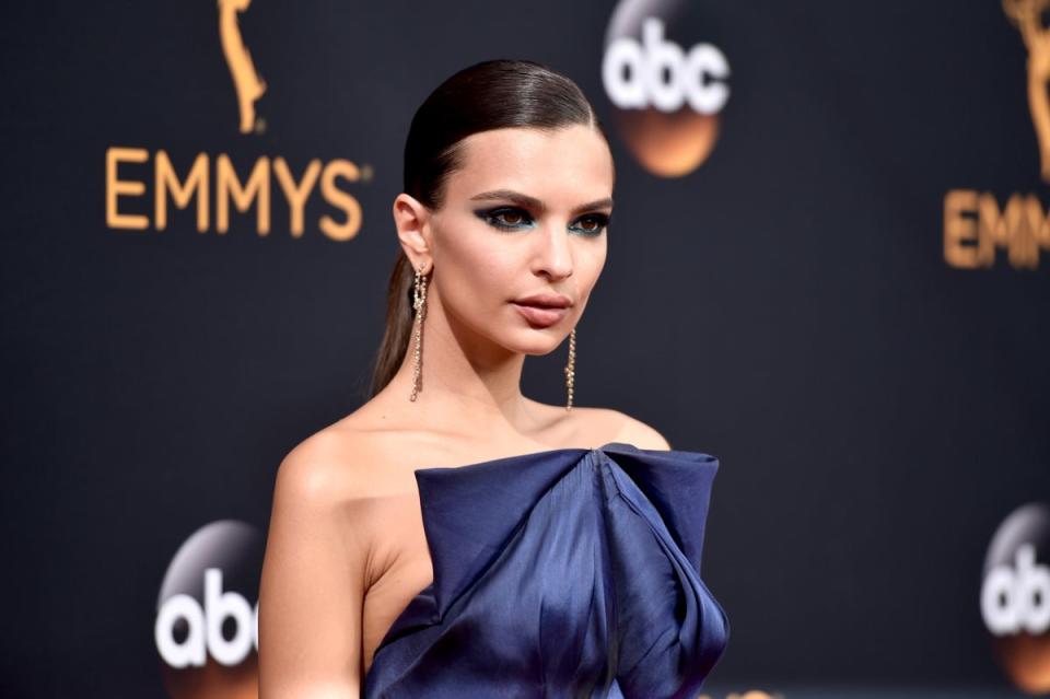 Emily Ratajkowski attends the 68th Annual Primetime Emmy Awards at Microsoft Theater on September 18, 2016 (Alberto E. Rodriguez/Getty Images)