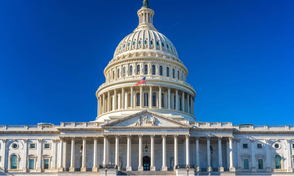 This is a photo of the U.S. Capitol building.