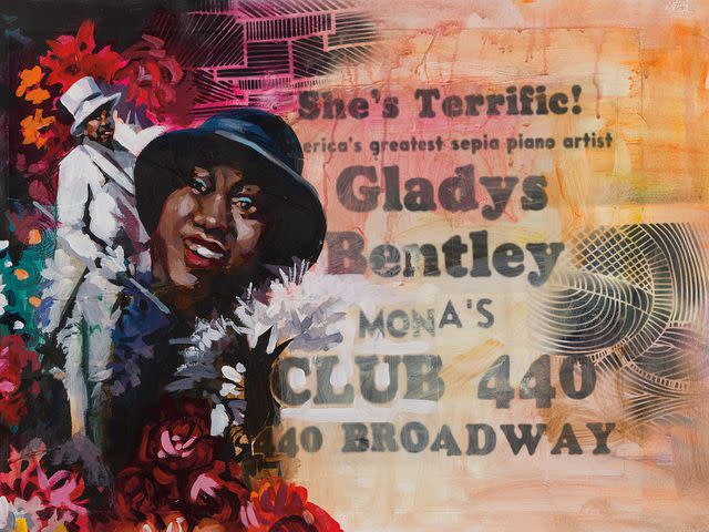 <p>Charly Palmer</p> Gladys Bentley in 'Flamboyants'