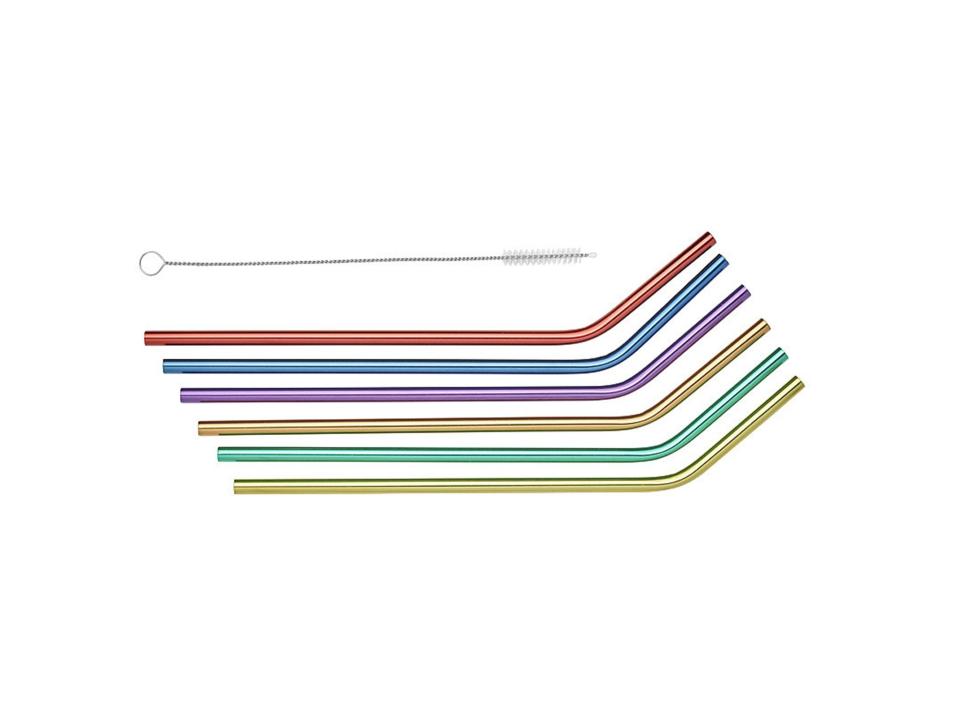 Stainless steel straws are durable, hard-wearing and an eco-friendly alternative to single-use plasticLakeland