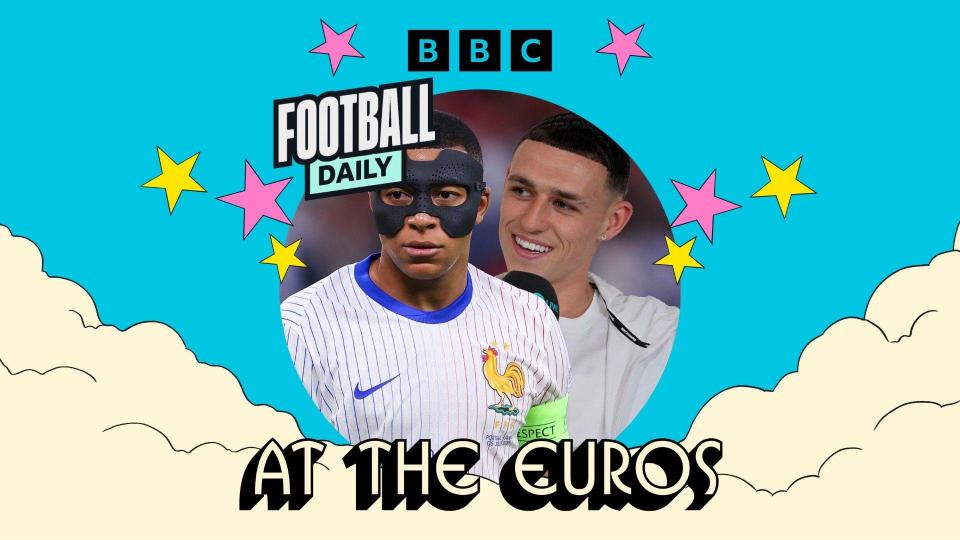 Football Daily at the Euros podcast graphic