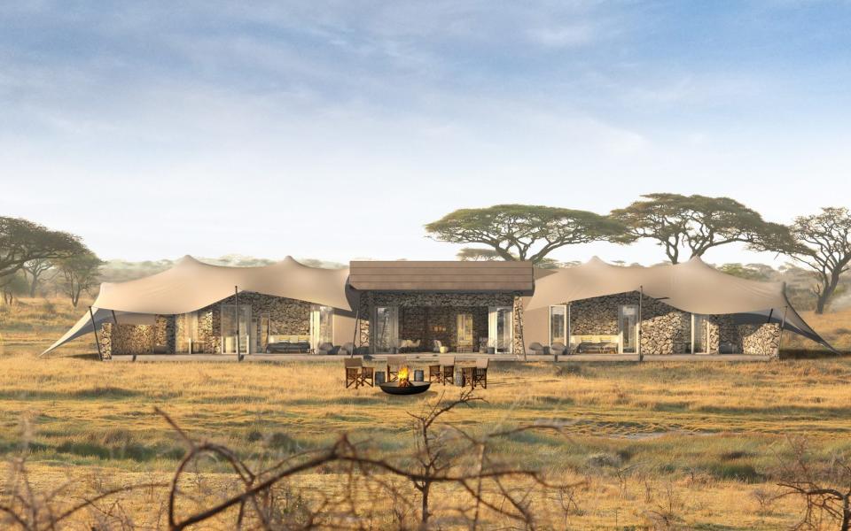 Namiri Plains in TanzaniaCamps at Namiri Plains in Tanzania have separate bedrooms and living spaces