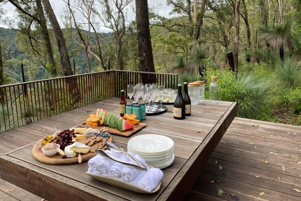 Hiking hut to hut in Australia at eco camps