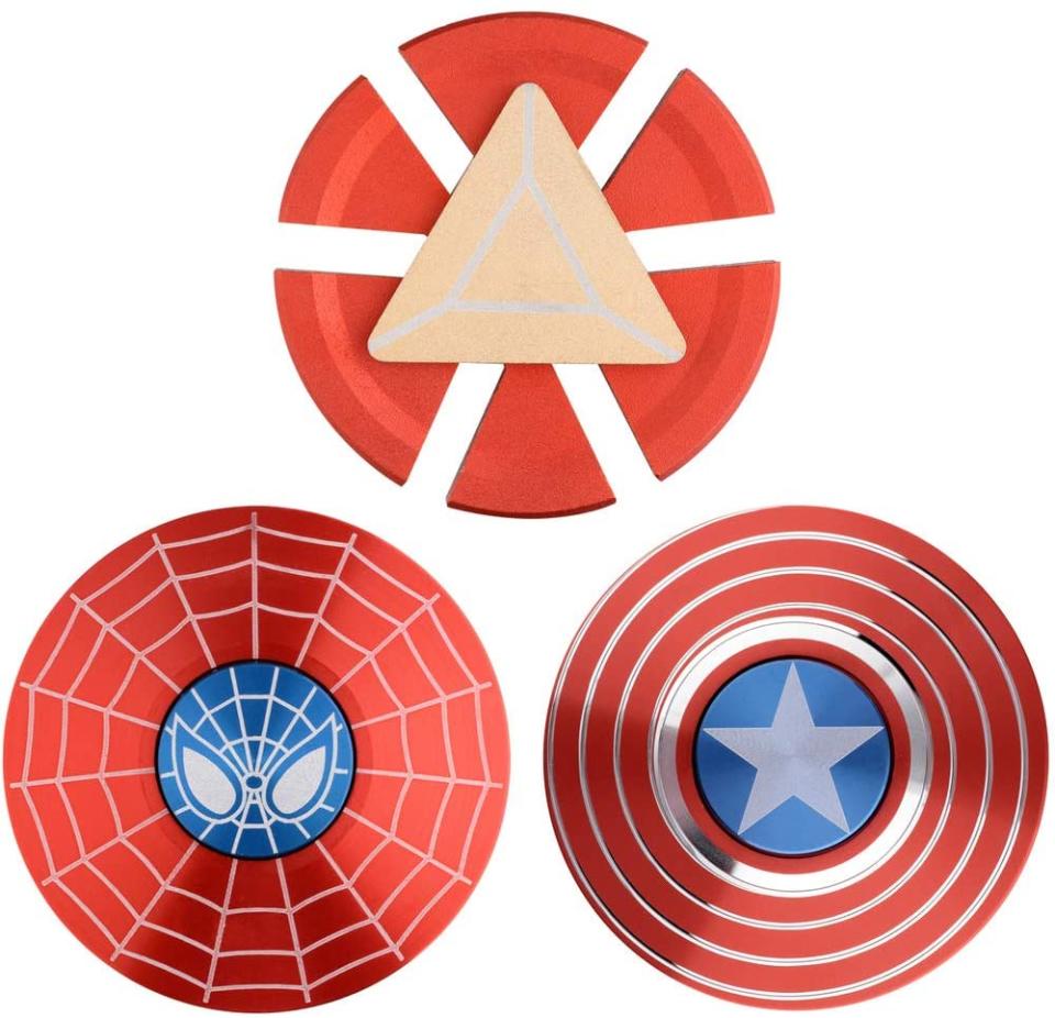 fidget spinners marvel spider man