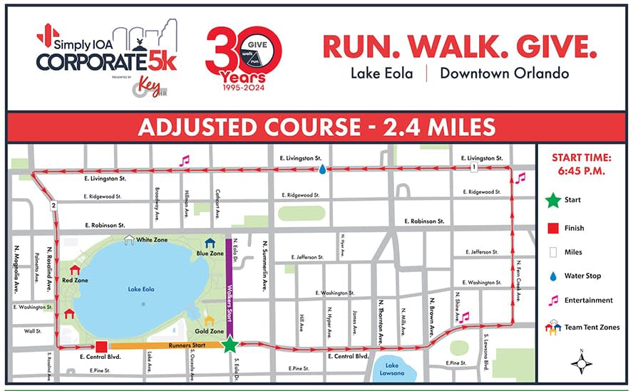 See the map of the course.