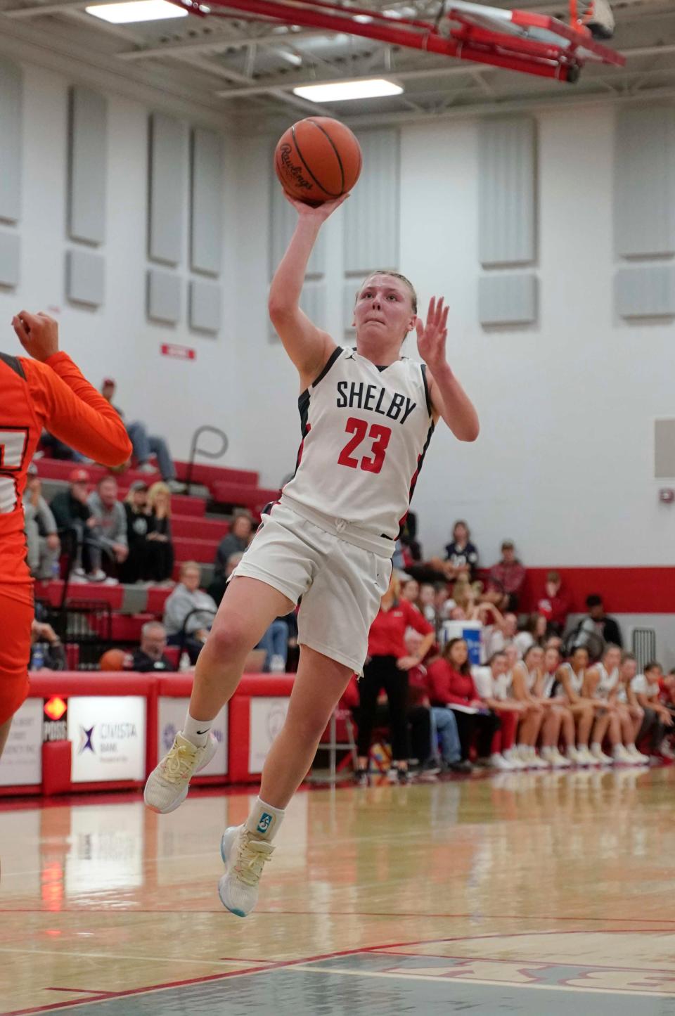Shelby's Eve Schwemley has the Whippets at No. 1 in the Richland County Girls Basketball Power Poll.